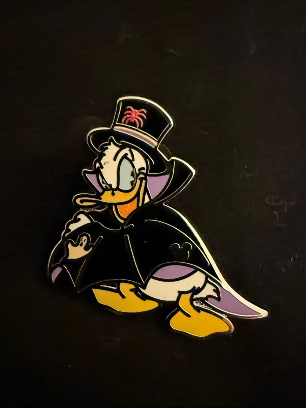 Disney Donald Duck Vampire Pin -Hidden Disney 2025 Wave A